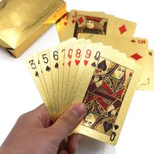 Gold Playing Cards - Plastic - The ShopCircuit