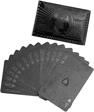 Black Playing Cards - Plastic - The ShopCircuit