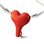 Heart shape Headphone Splitter - The ShopCircuit