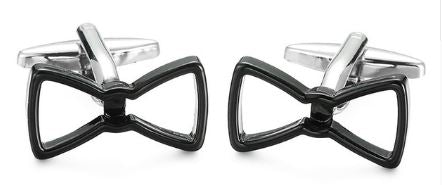Bow Style Cufflinks - The ShopCircuit
