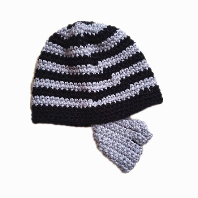 Men Knit Crochet Beard Hat - The ShopCircuit