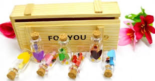 Message Bottle In Wooden Box - The ShopCircuit